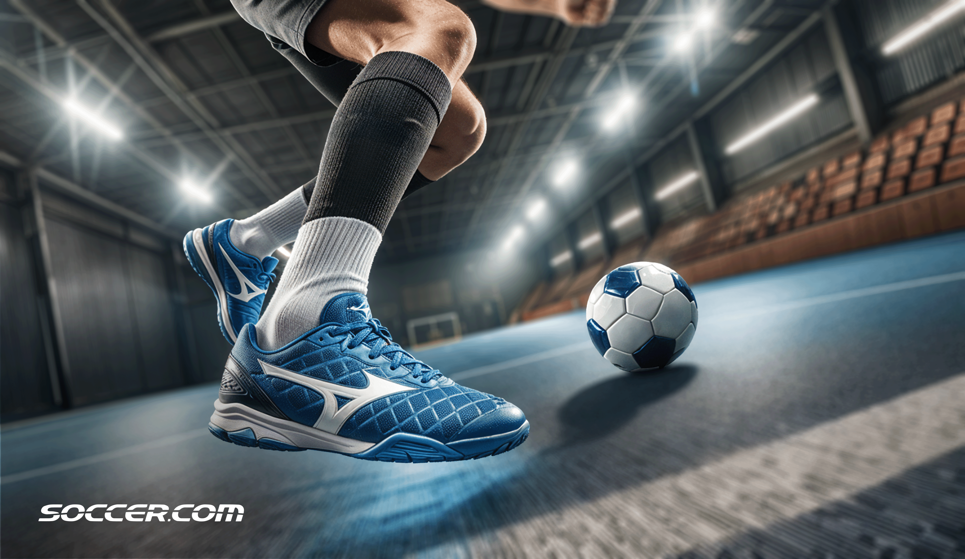 New Balance Furon v8 Pro IN Wide Indoor Soccer Shoe - White